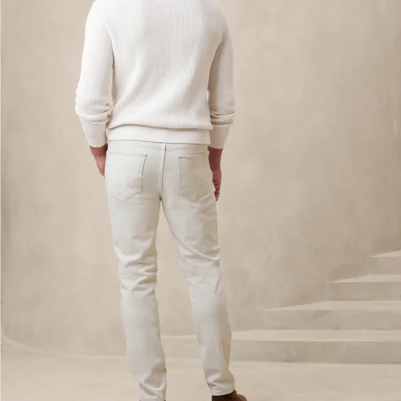 Banana Republic Men’s Travel Jeans NWT 32 x 32 - Picture 2 of 6